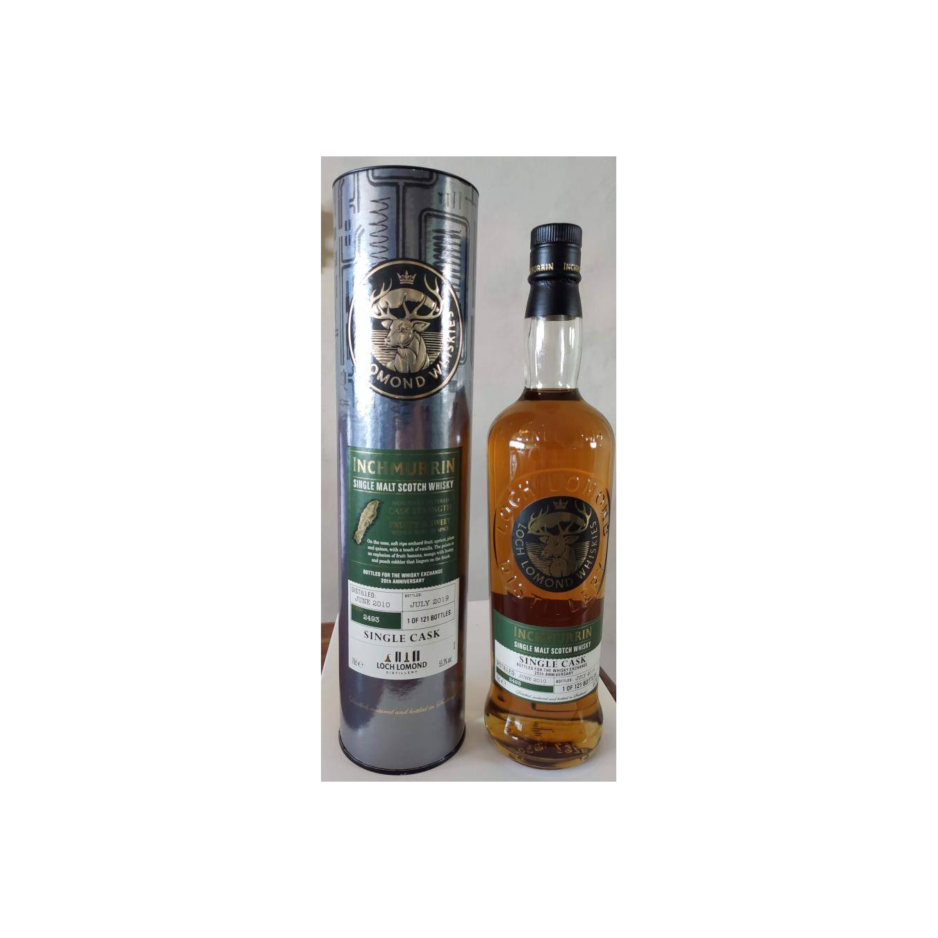 Loch Lomond Single Cask 2010 9 Years Single Malt Whisky 2