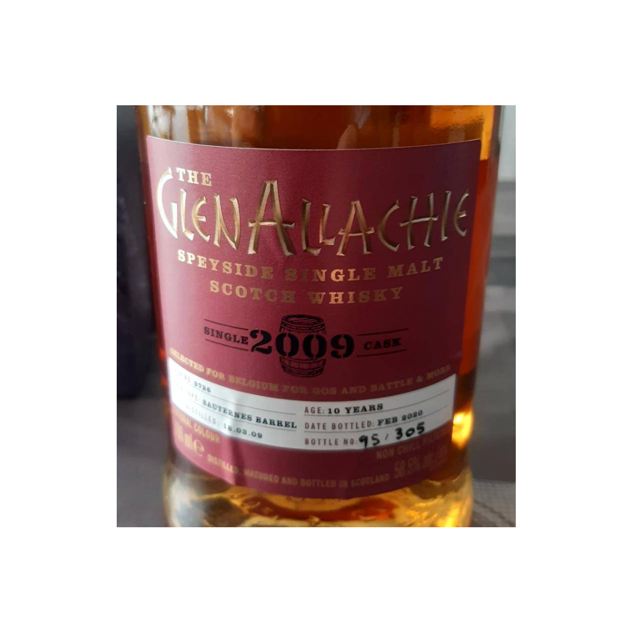 The GlenAllachie Single Cask 2009 10 Years Single Malt Whisky 2
