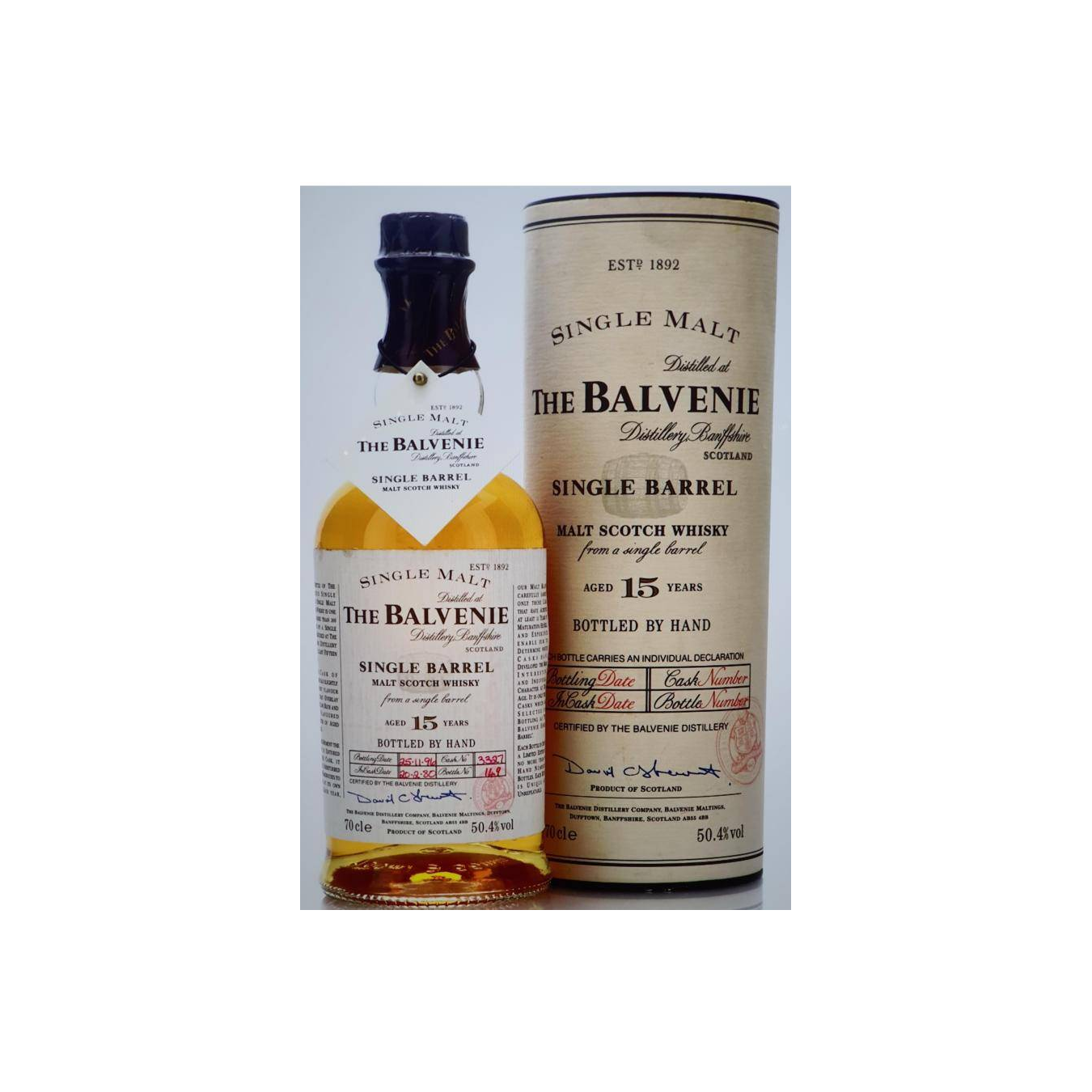 The Balvenie Single Cask 1980 15 Years Single Malt Whisky