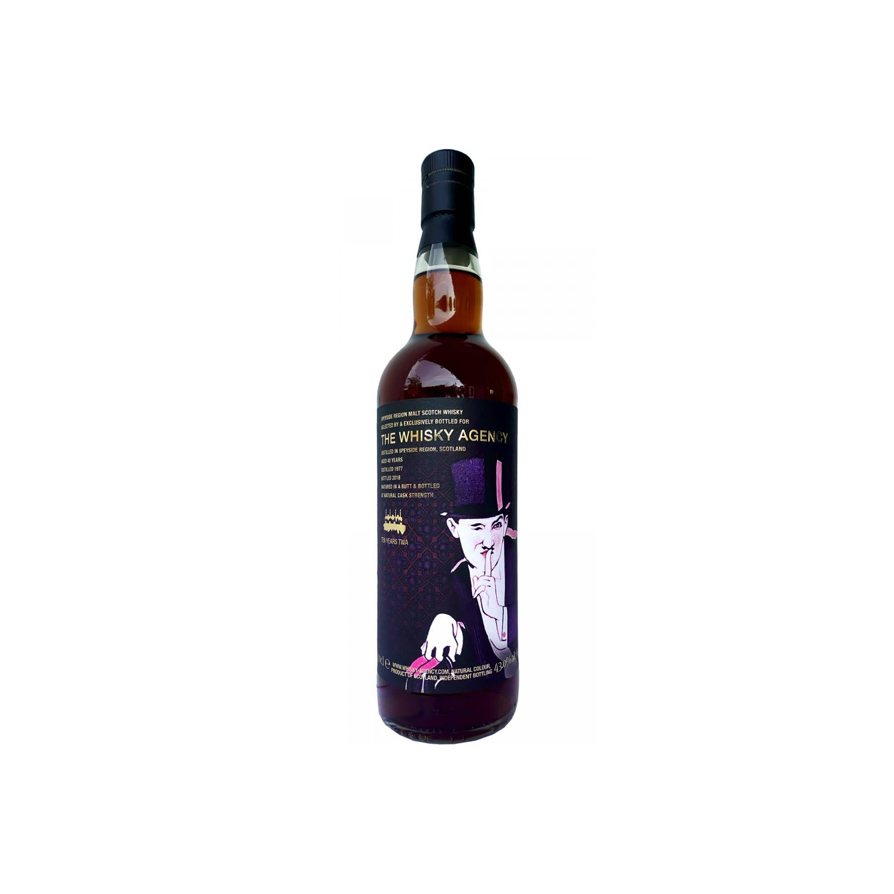 The Whisky Agency 1977 40 Years Blended Malt Whisky 2