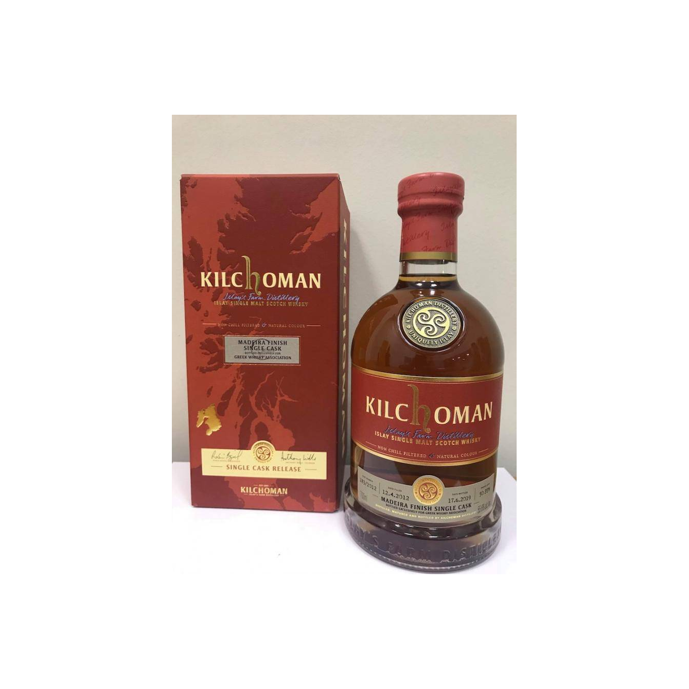Kilchoman 2012 7 Years Single Malt Whisky