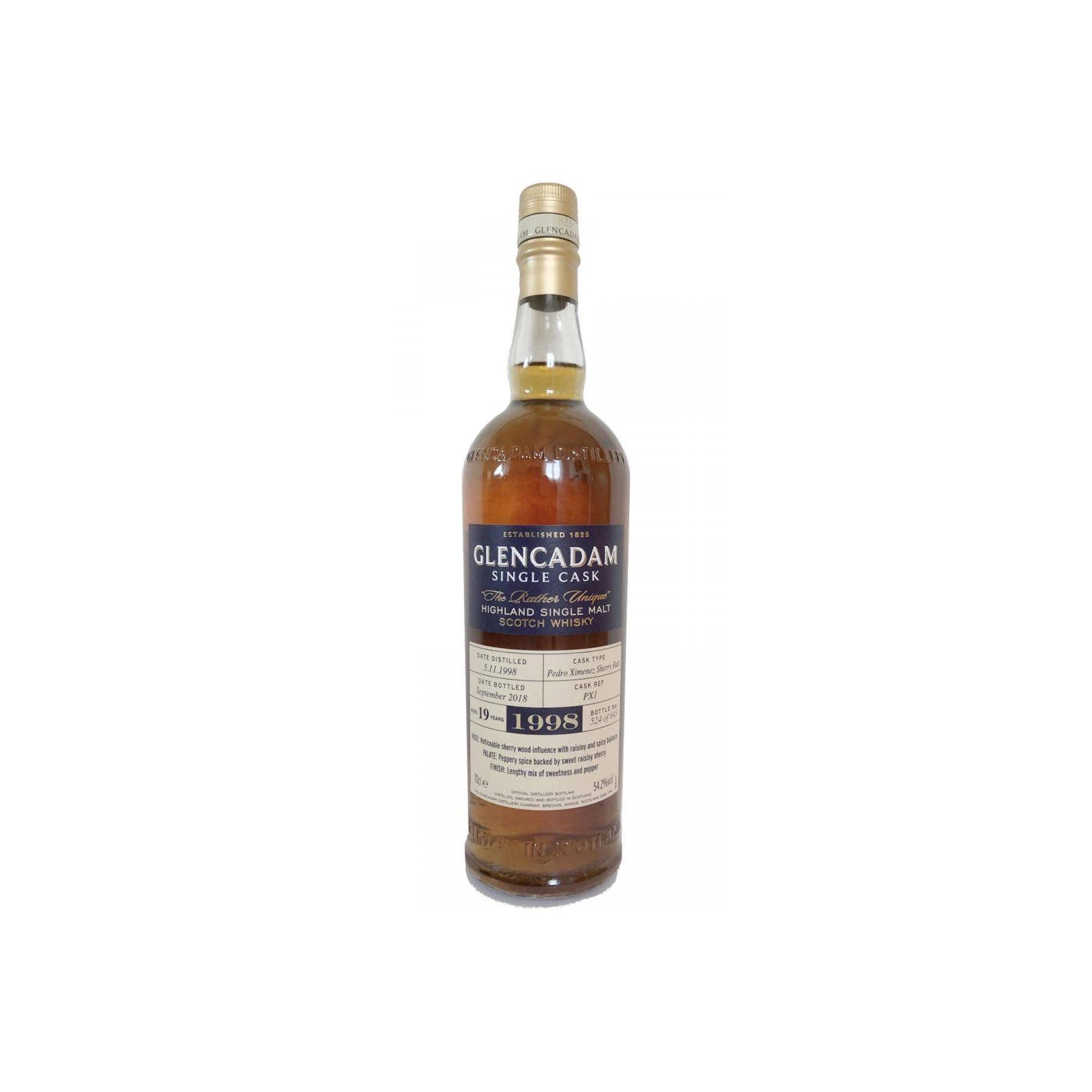 Glencadam 1998 19 Years Single Malt Whisky