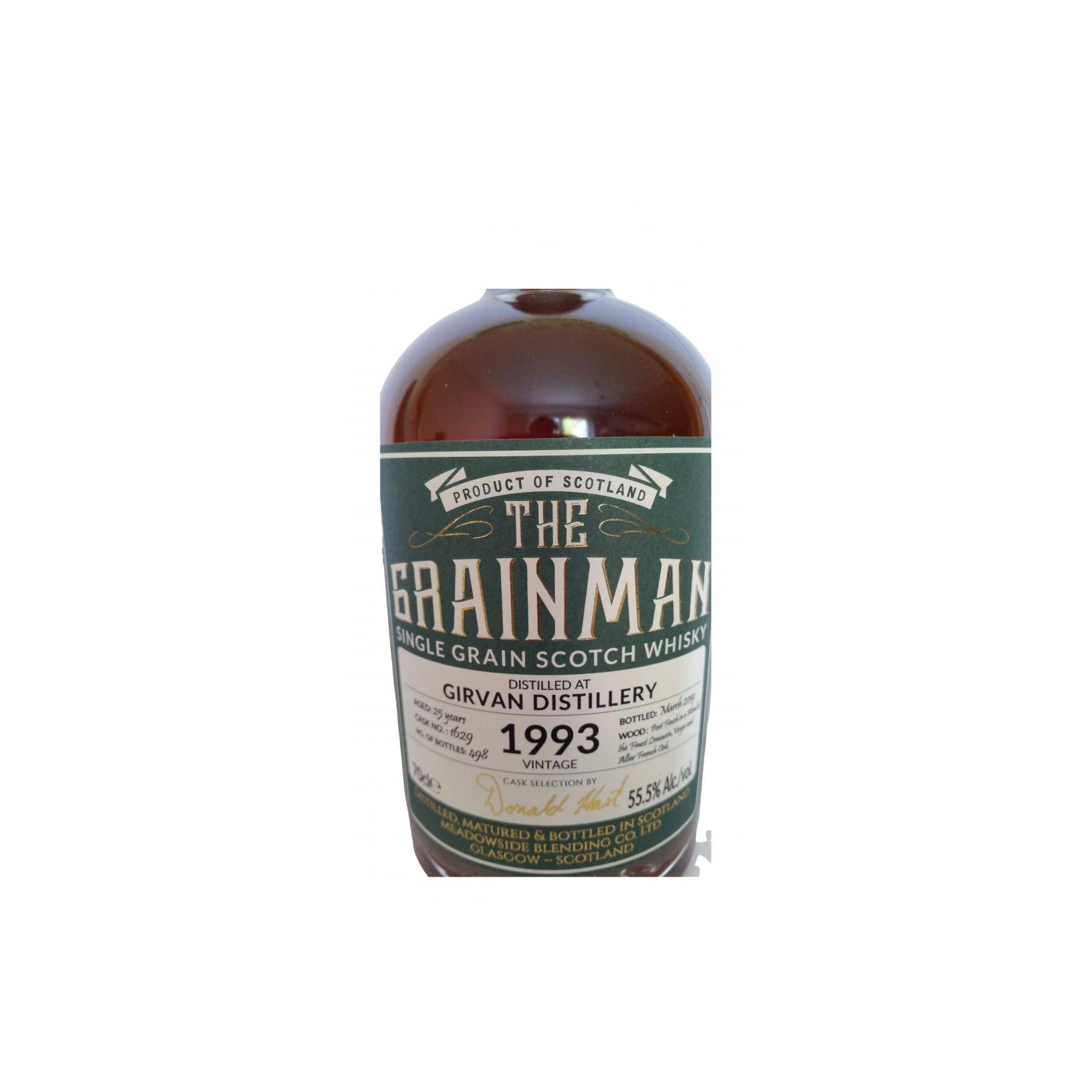 Girvan 1993 25 Years Single Grain Whisky 3