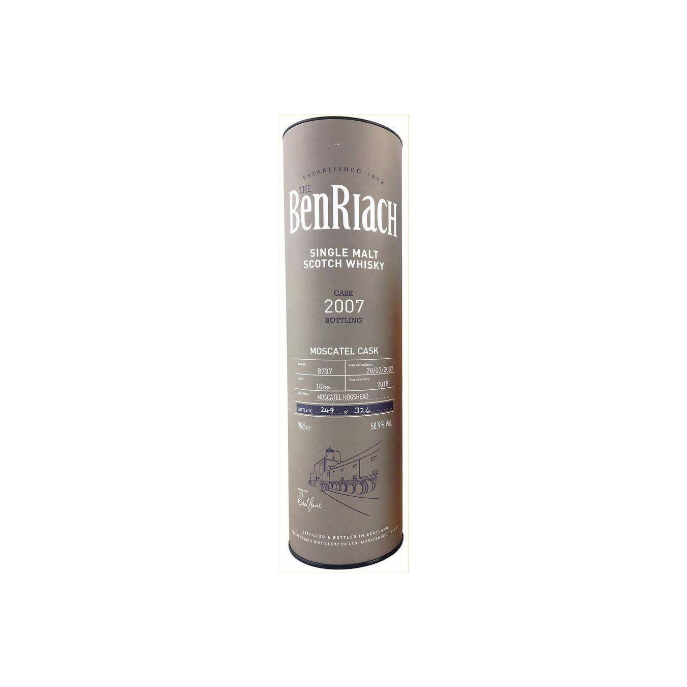 BenRiach 2007 10 Years Single Malt Whisky 3