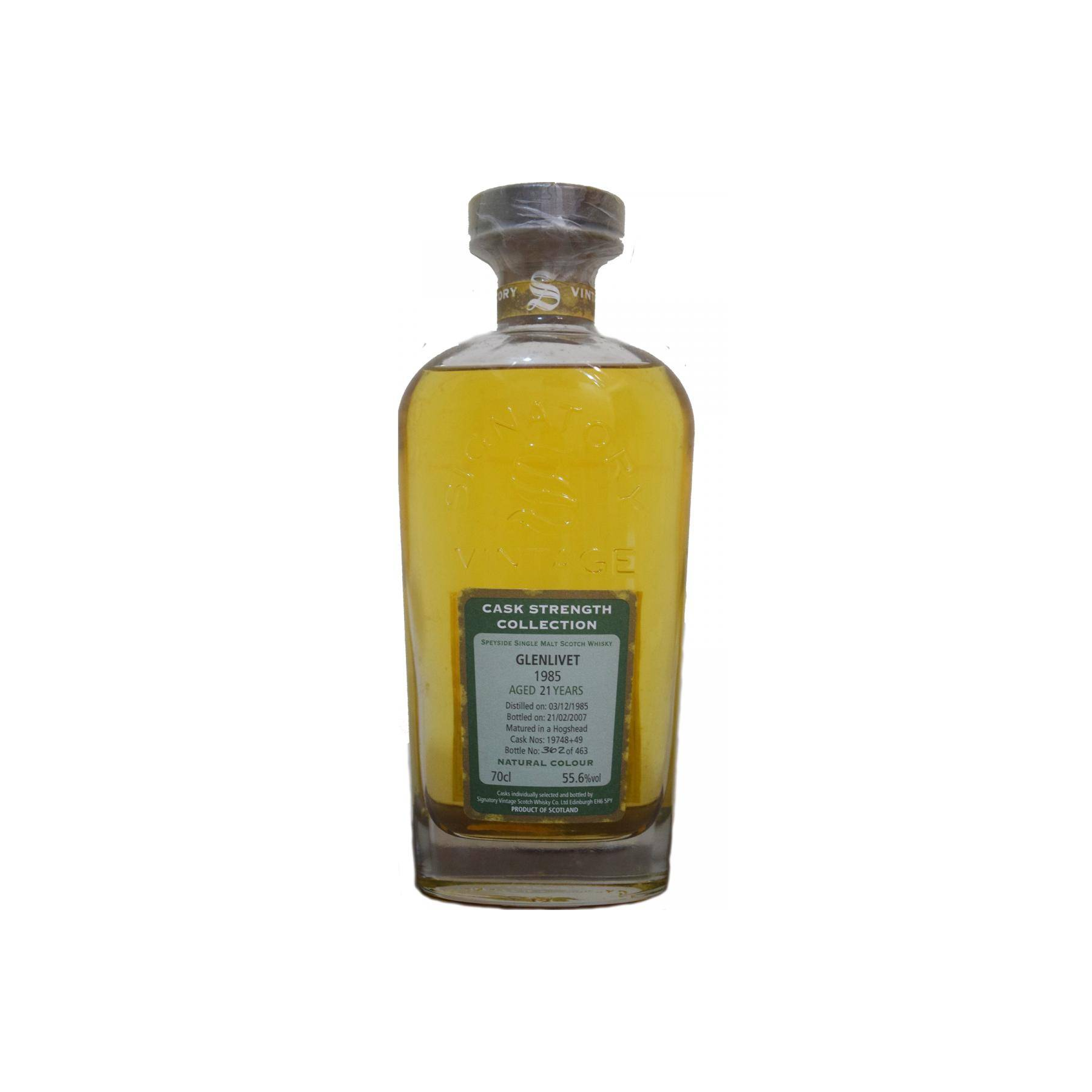 The Glenlivet Cask Strength Collection 1985 21 Years Single Malt Whisky