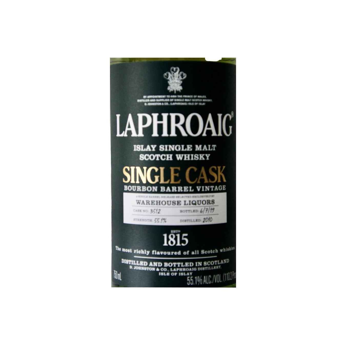 Laphroaig 2010 9 Years Single Malt Whisky 3