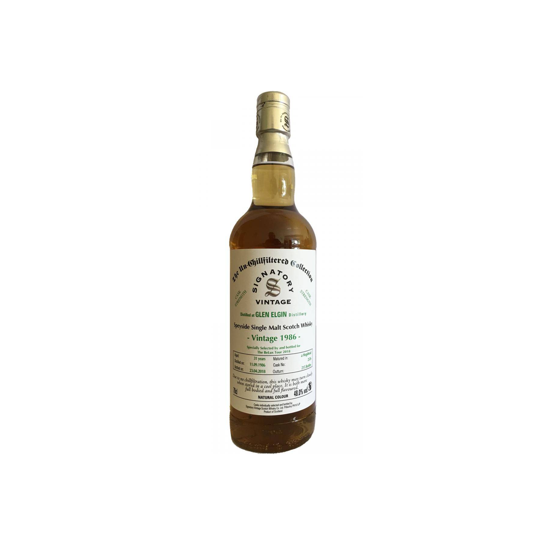 Glen Elgin 1986 31 Years Single Malt Whisky 3