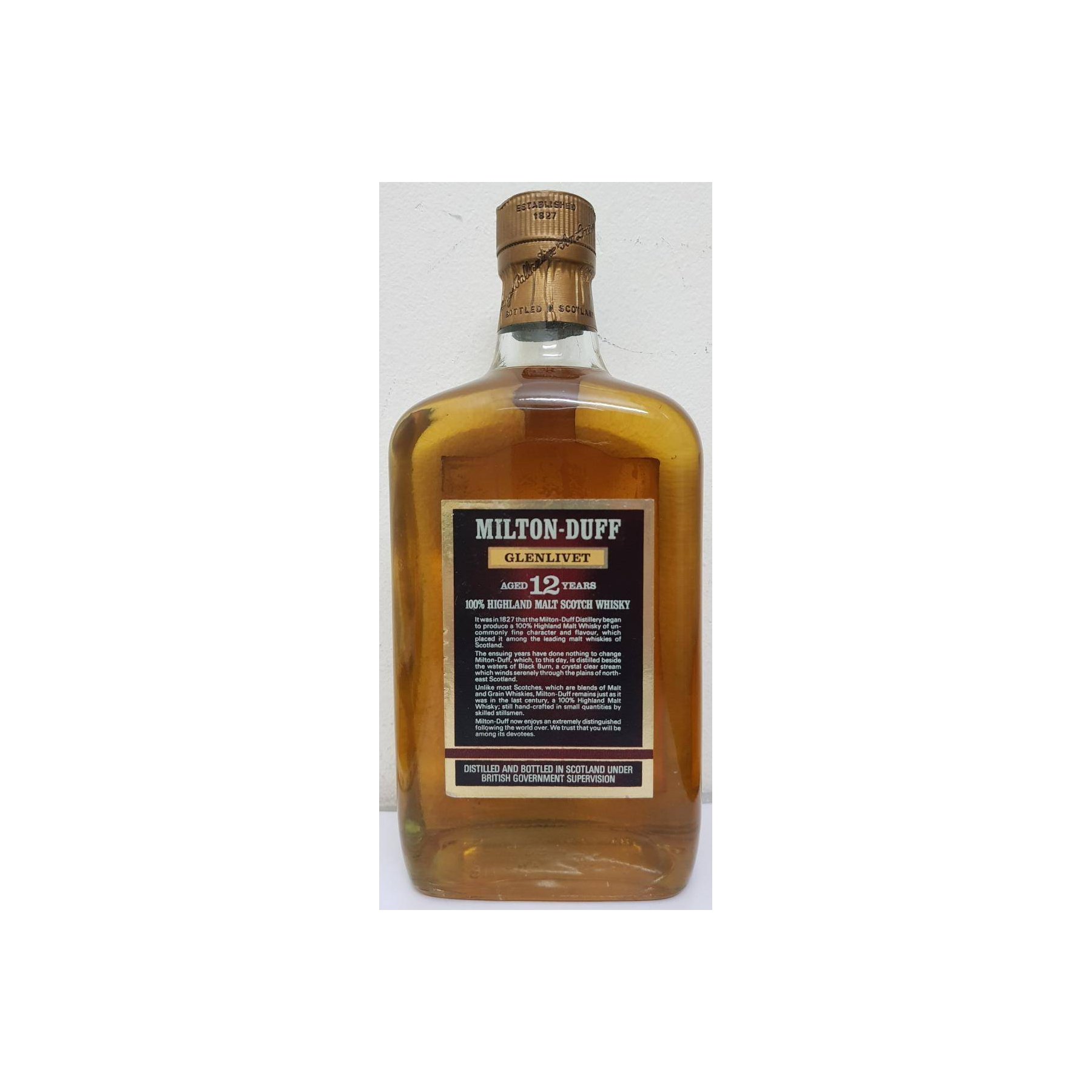 Miltonduff 12 Years Single Malt Whisky 2