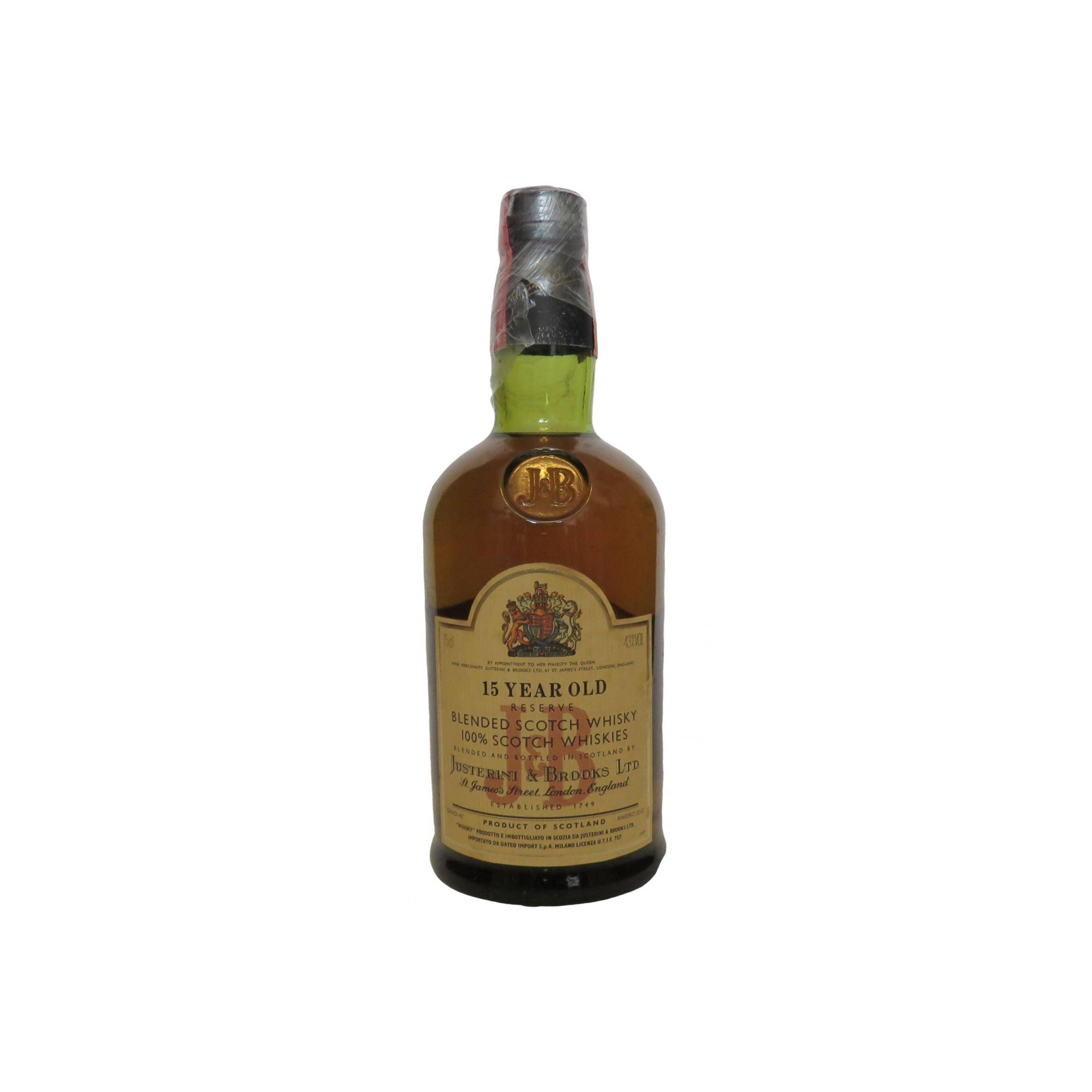 J&B 15-year-old