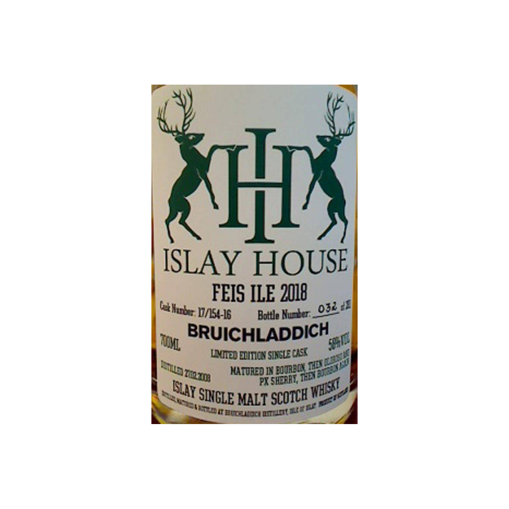 Bruichladdich 2008 10 Years Single Malt Whisky 2