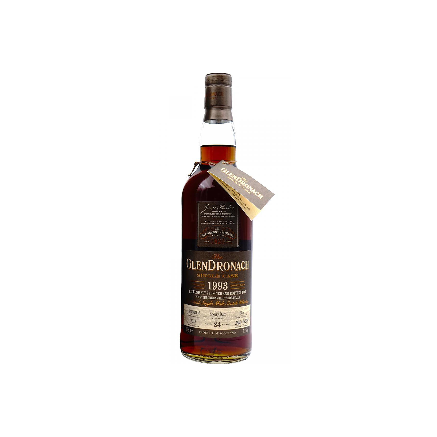 GlenDronach Single Cask 1993 24 Years Single Malt Whisky