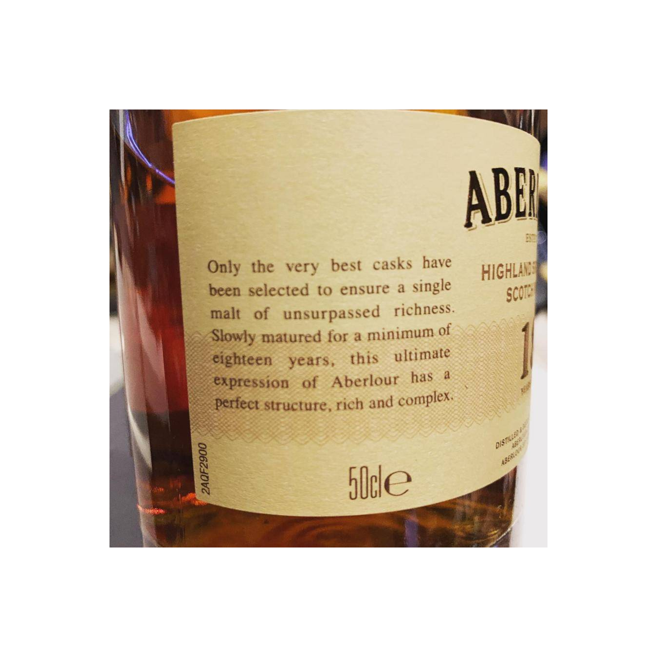 Aberlour 18 Years Single Malt Whisky 3