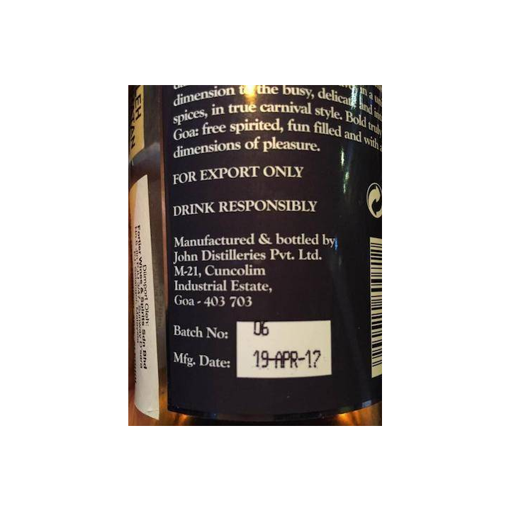 Paul John Single Malt Whisky