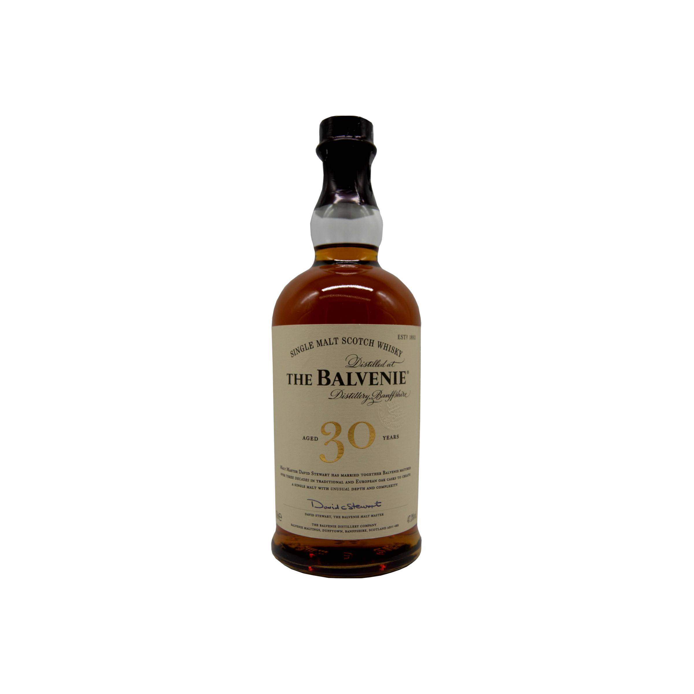 The Balvenie 30 Years Single Malt Whisky