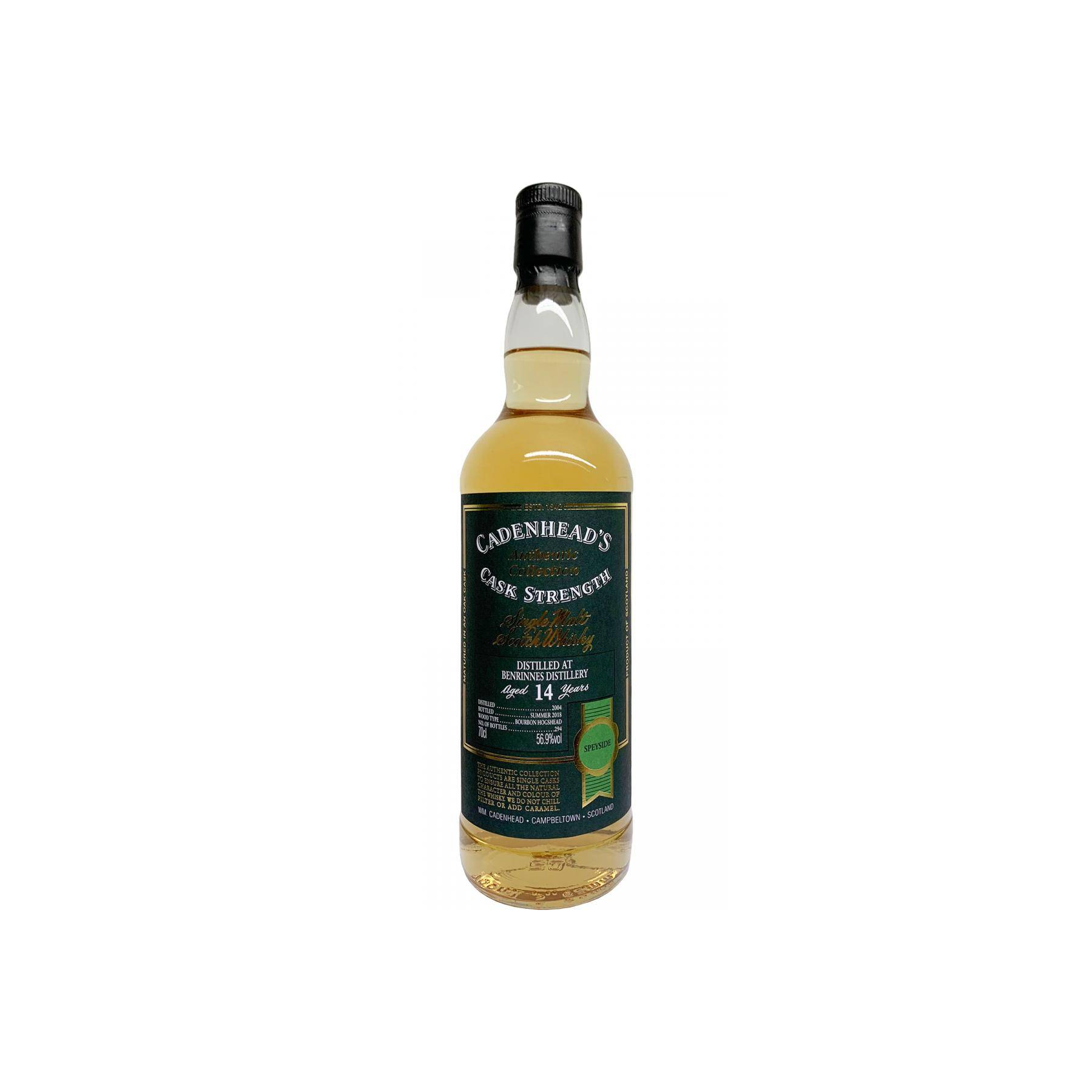 Benrinnes Authentic Collection 2004 14 Years Single Malt Whisky
