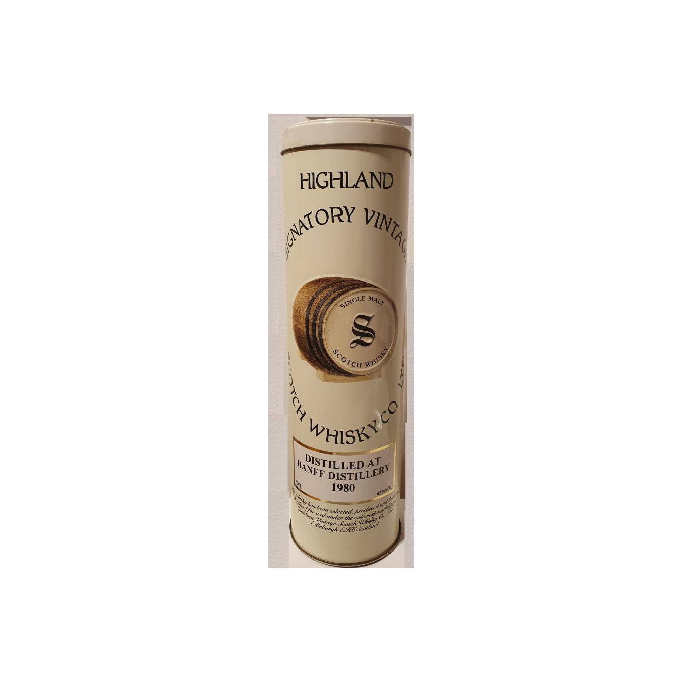 Banff Vintage Collection 1980 20 Years Single Malt Whisky 2