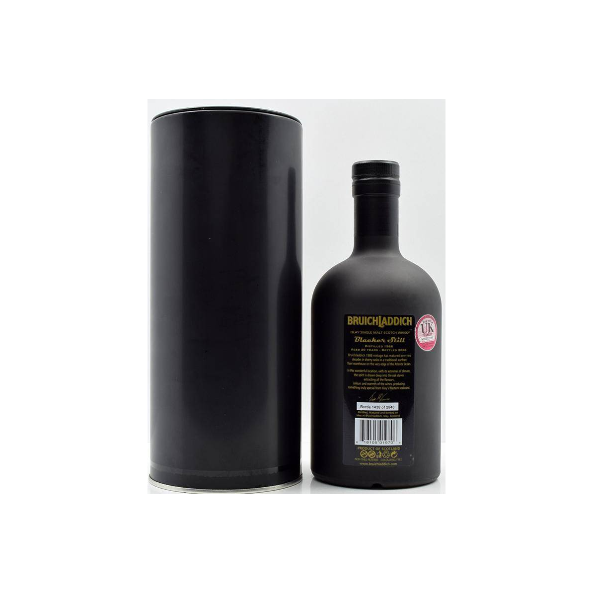 Bruichladdich 1986 20 Years Single Malt Whisky 3
