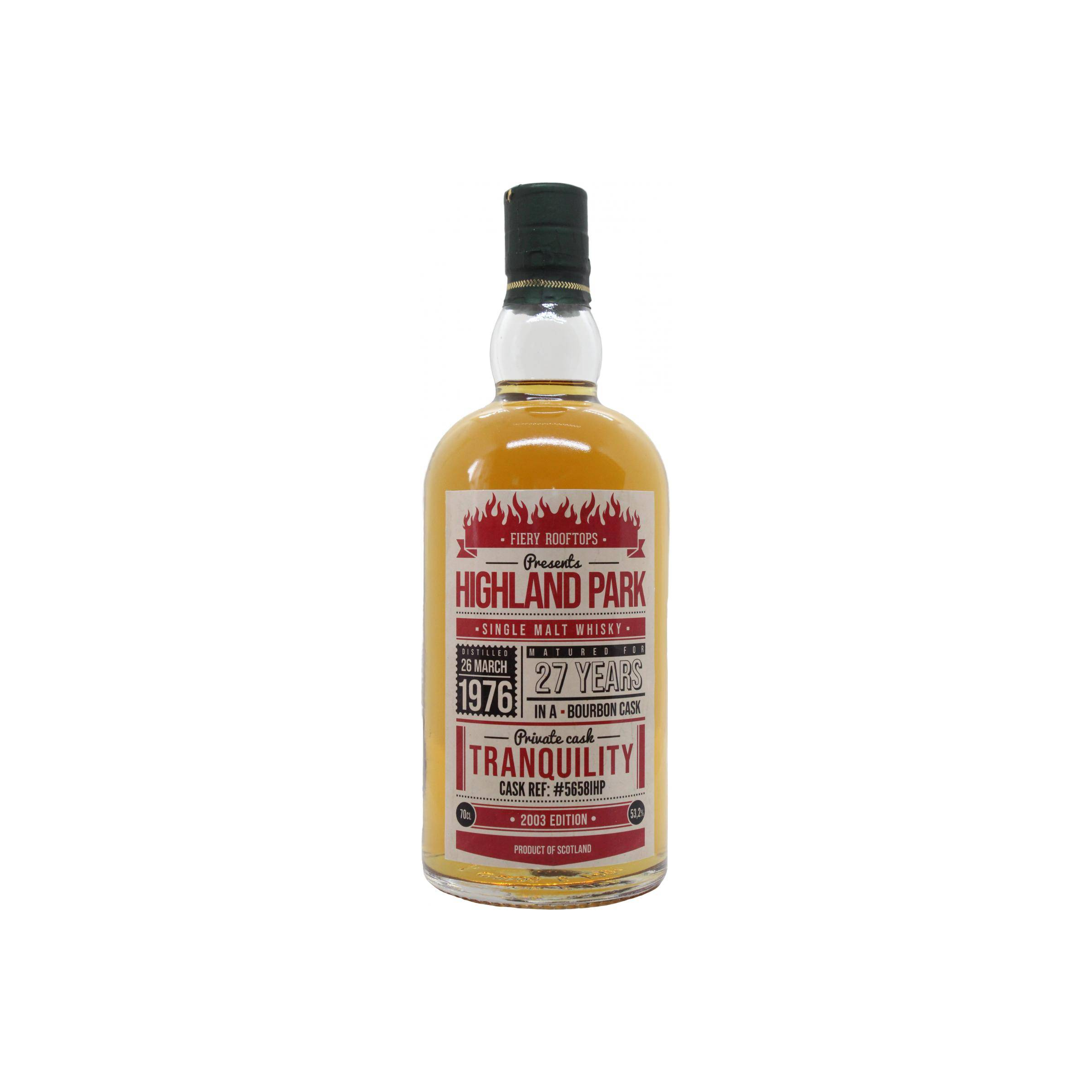 Highland Park 1976 27 Years Single Malt Whisky