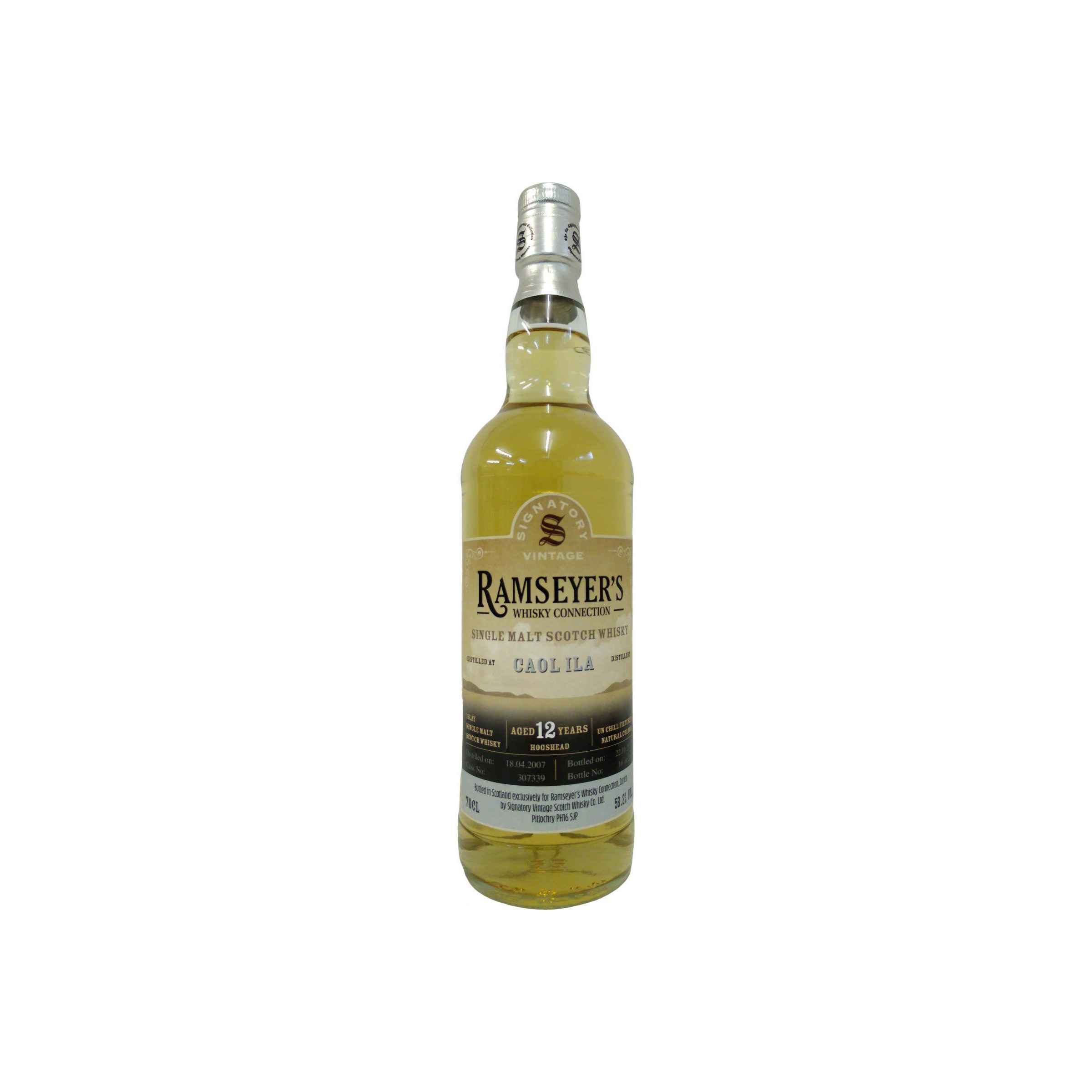 Caol Ila 2007 12 Years Single Malt Whisky