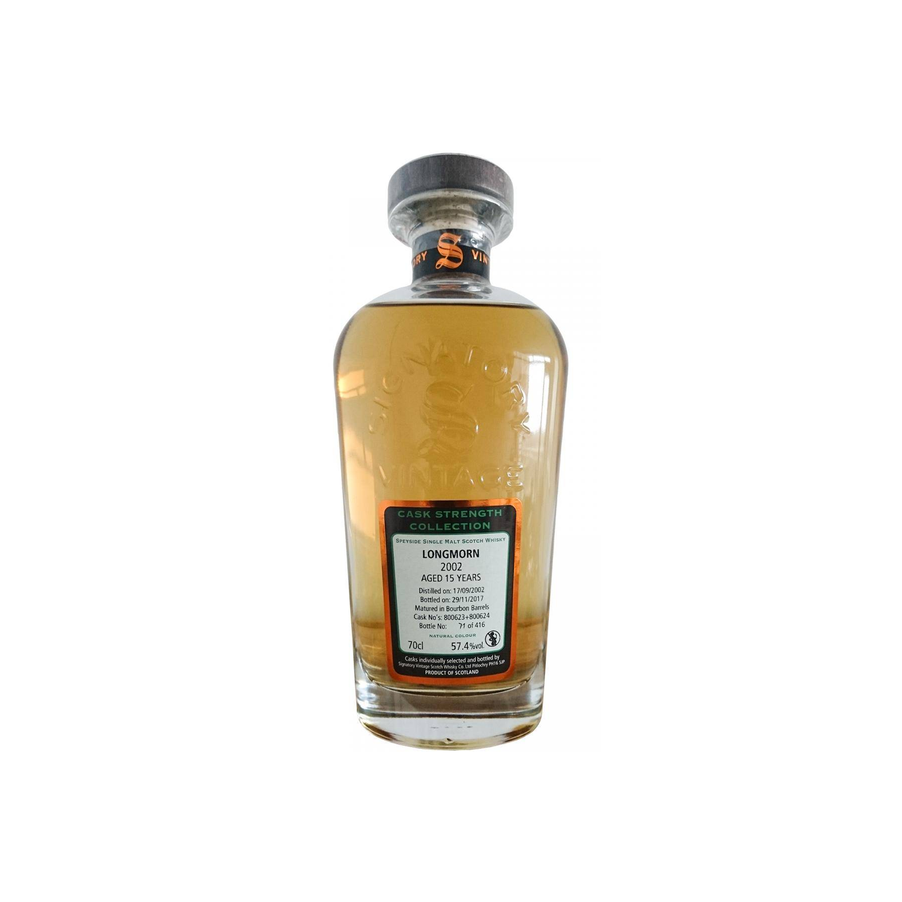 Longmorn Cask Strength Collection 2002 15 Years Single Malt Whisky 2