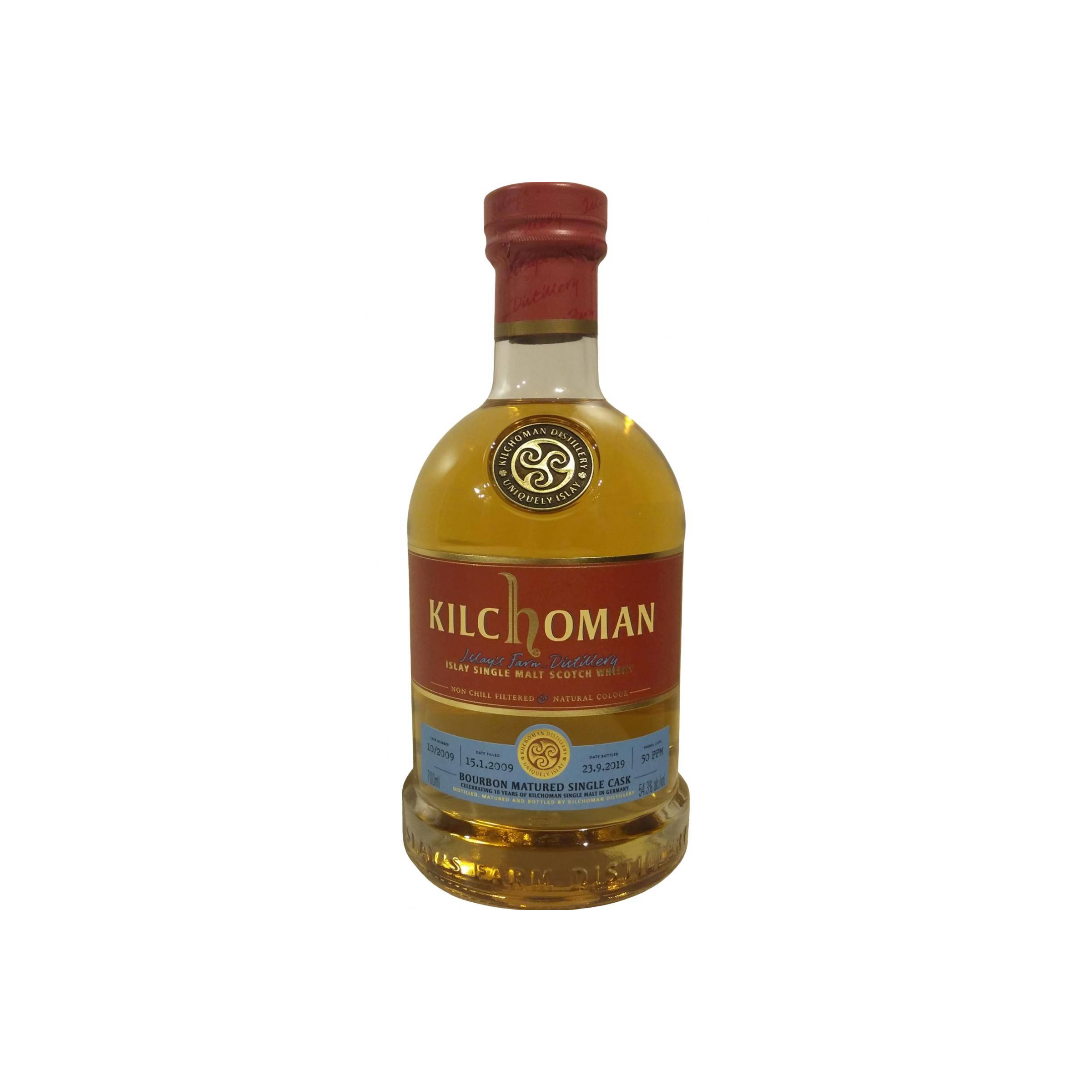 Kilchoman 2009 10 Years Single Malt Whisky