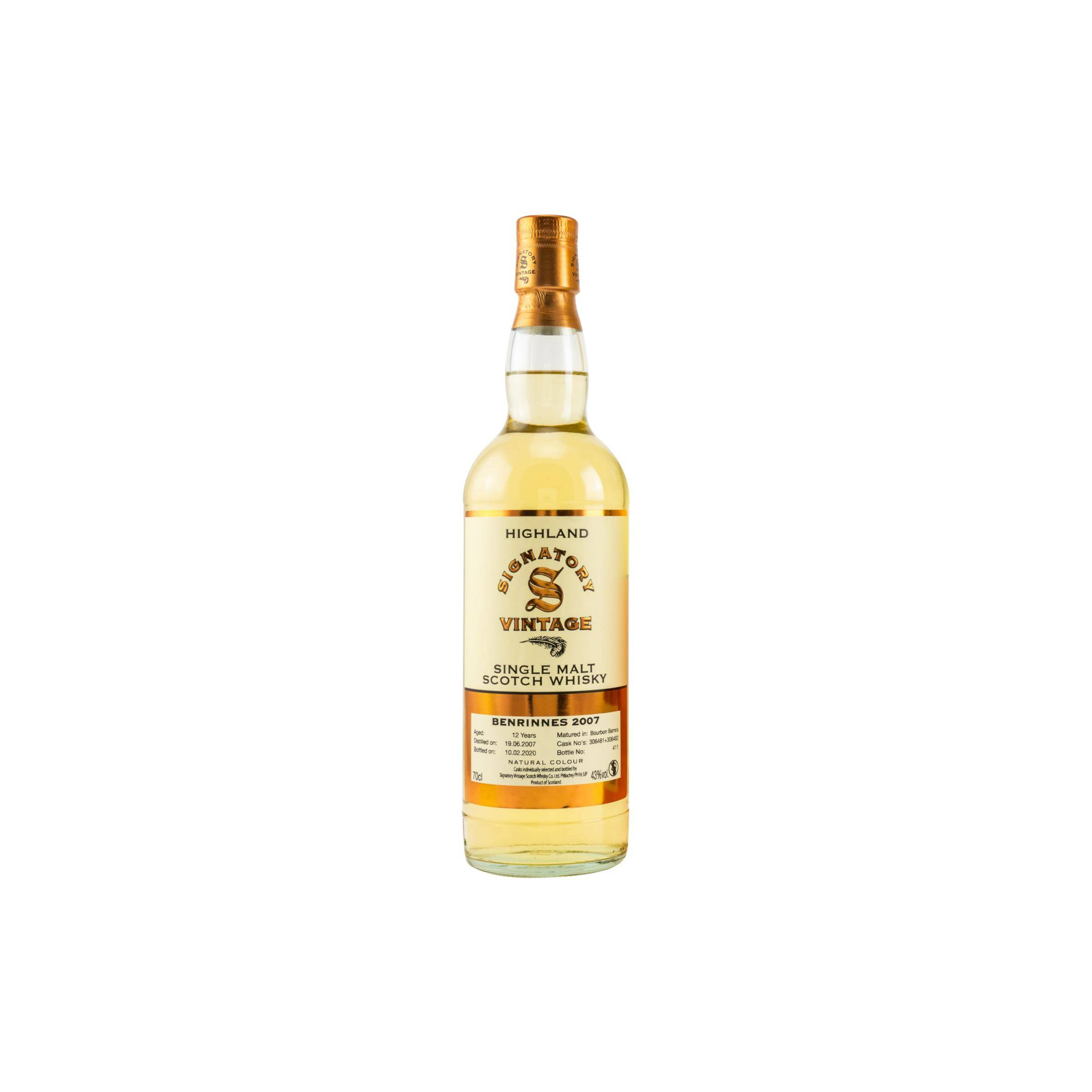 Benrinnes Vintage Collection 2007 12 Years Single Malt Whisky