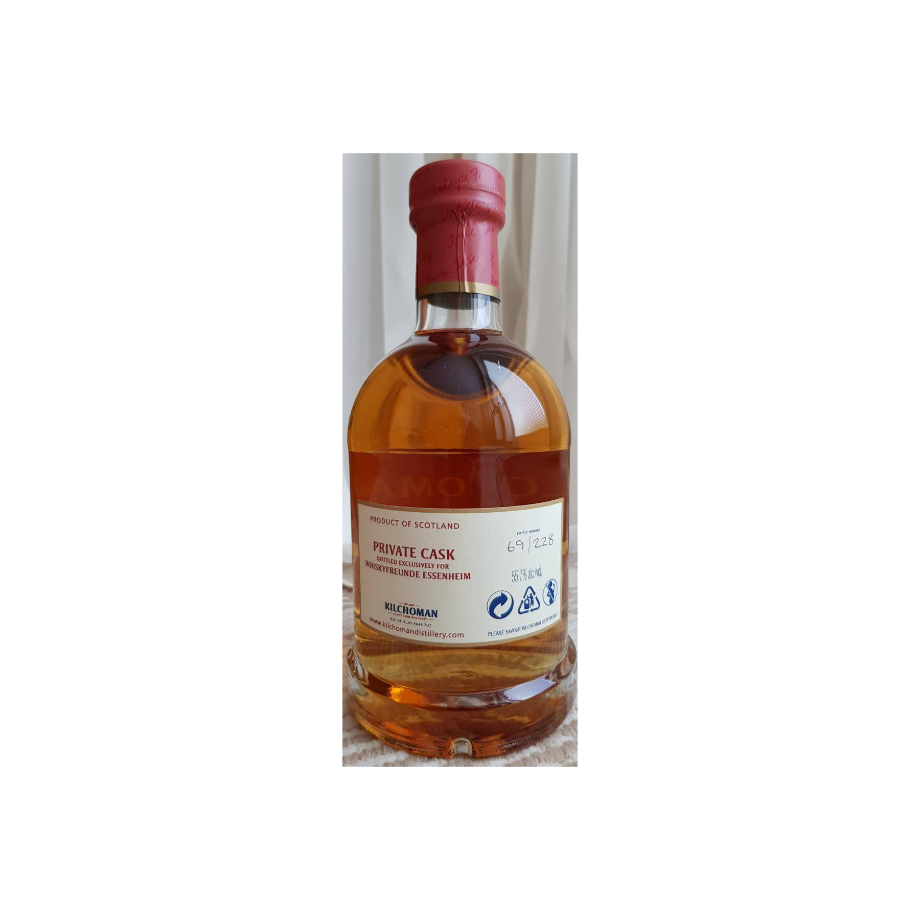 Kilchoman Private Cask 2006 12 Years Single Malt Whisky 2
