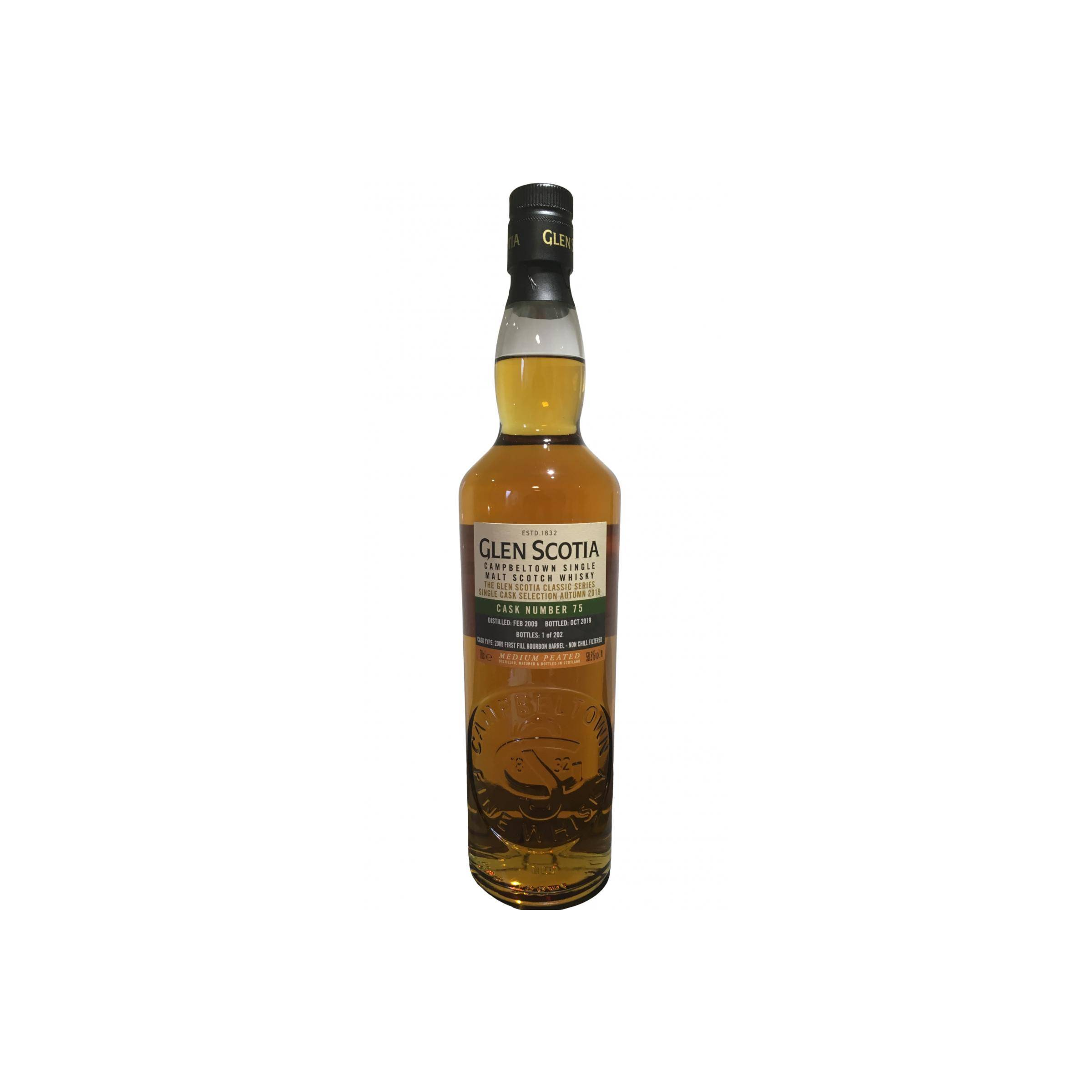 Glen Scotia Single Cask 2009 10 Years Single Malt Whisky