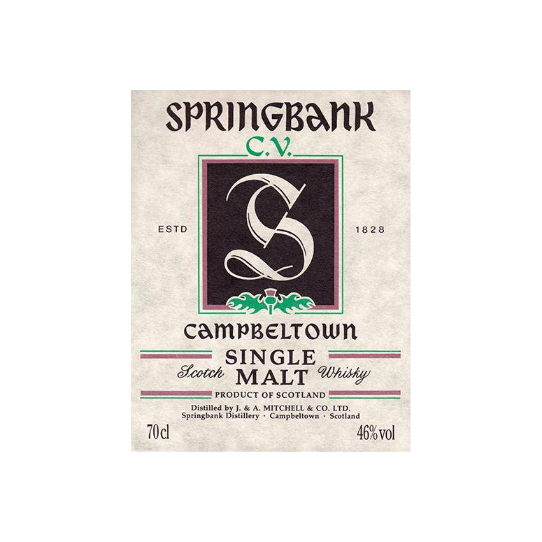 Springbank Single Malt Whisky 2