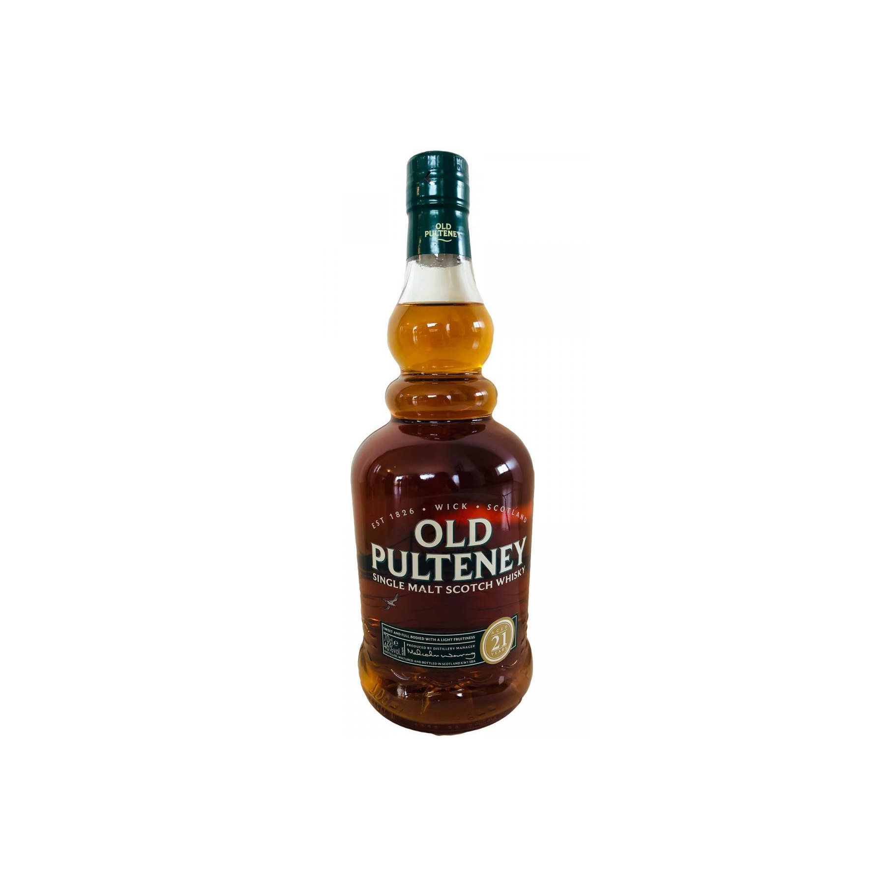 Old Pulteney 21 Years Single Malt Whisky