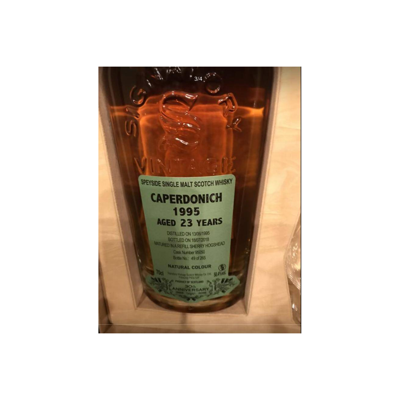 Caperdonich 1995 23 Years Single Malt Whisky 2