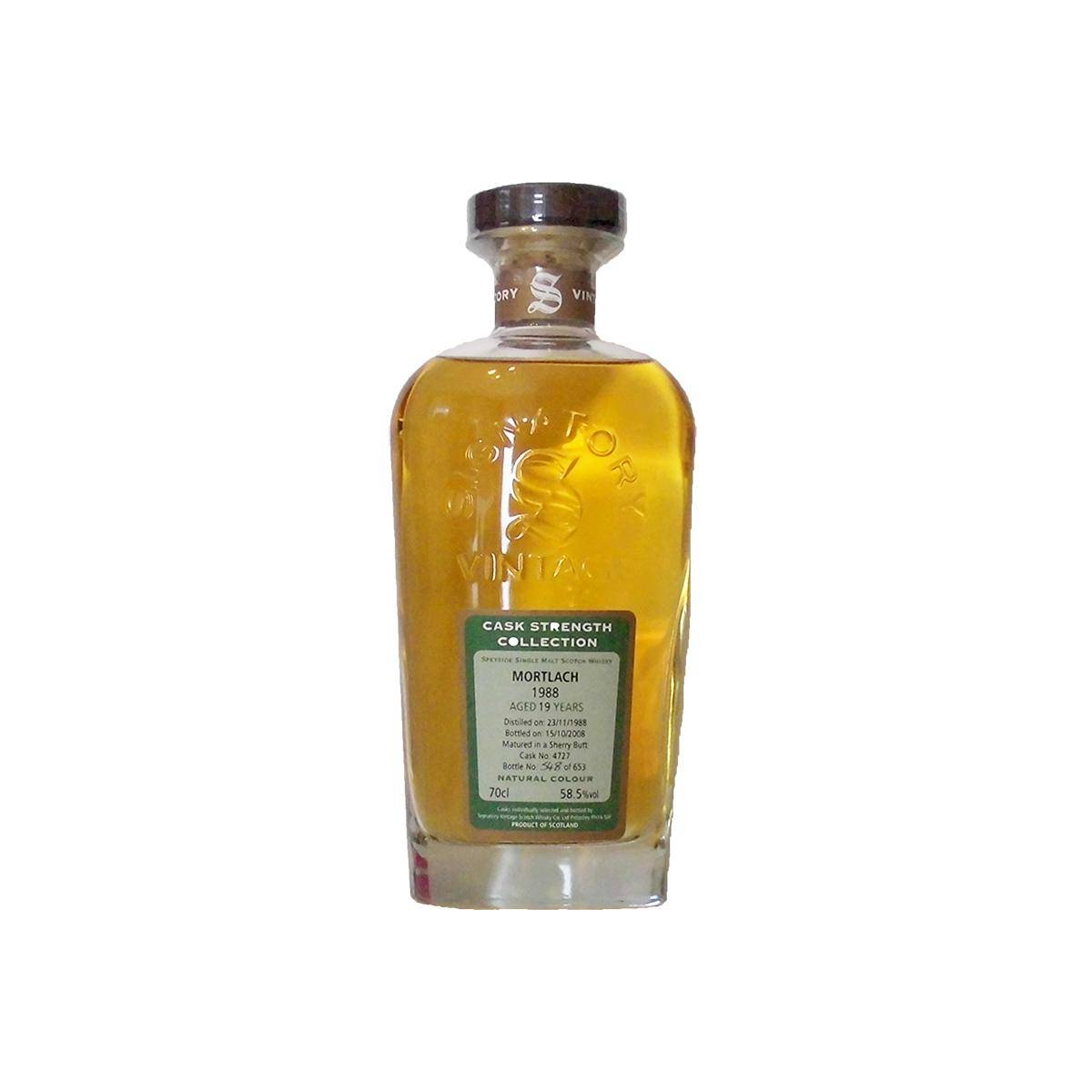 Mortlach Cask Strength Collection 1988 19 Years Single Malt Whisky
