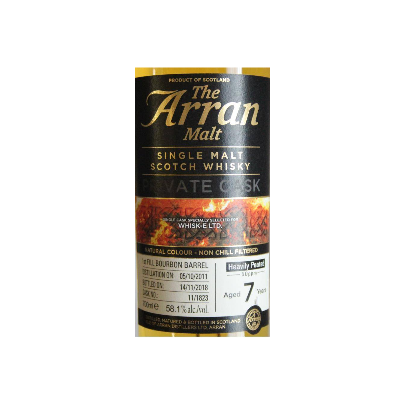 Arran Private Cask 2011 7 Years Single Malt Whisky 2