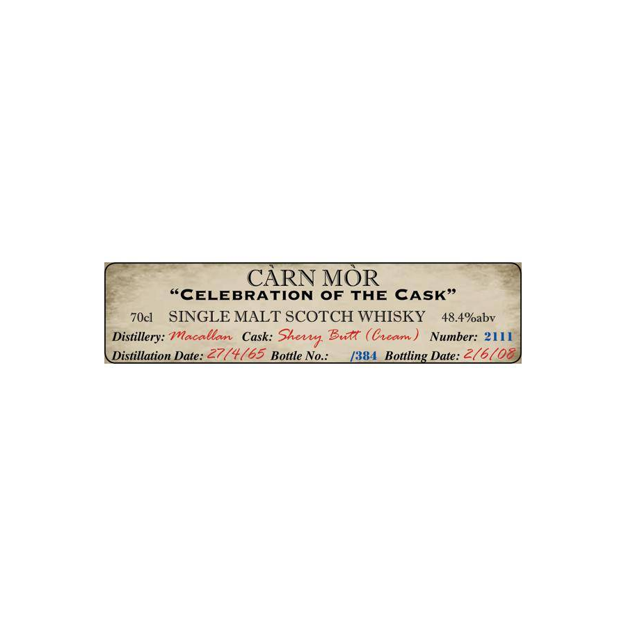The Macallan 1965 43 Years Single Malt Whisky 2