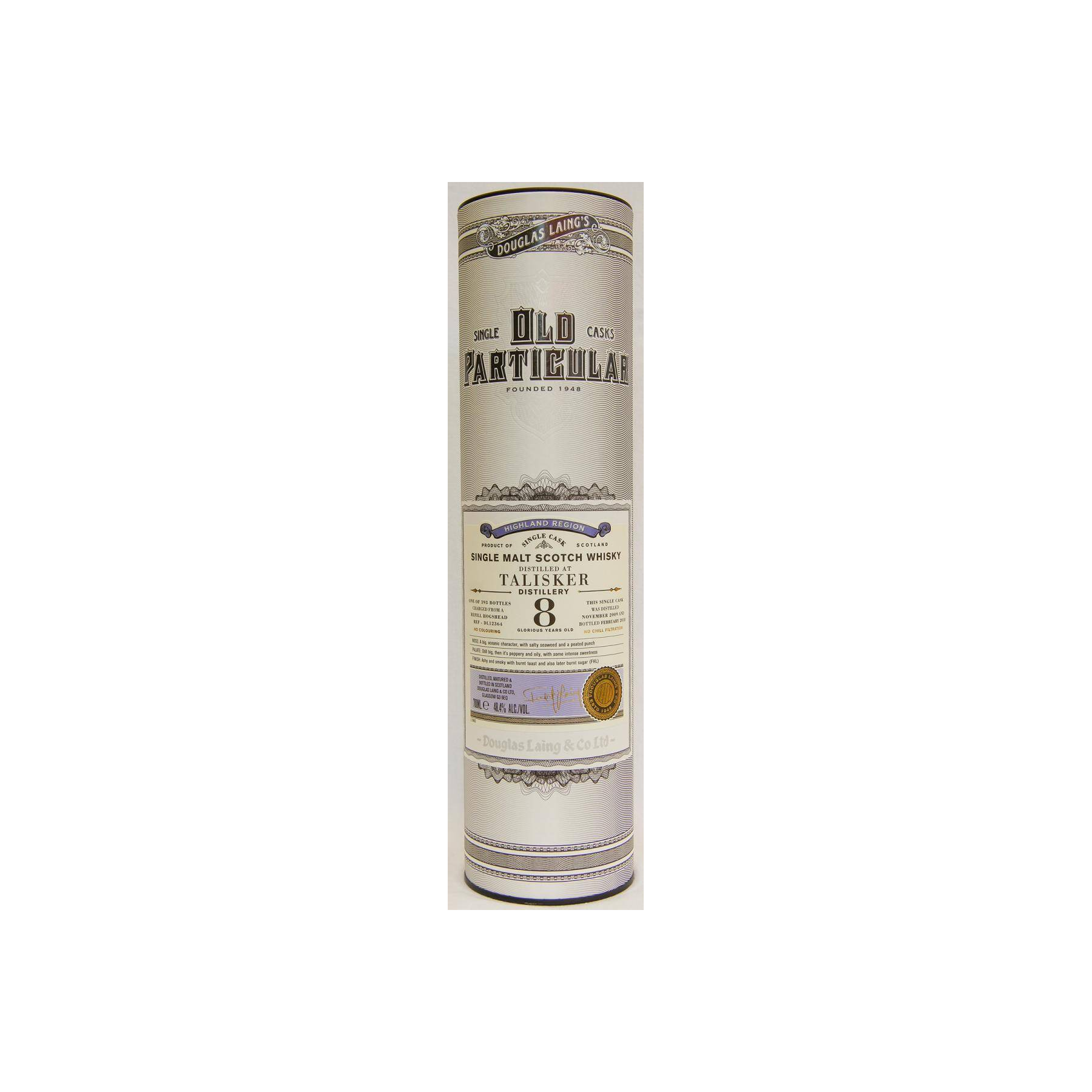 Talisker Old Particular 2009 8 Years Single Malt Whisky 2