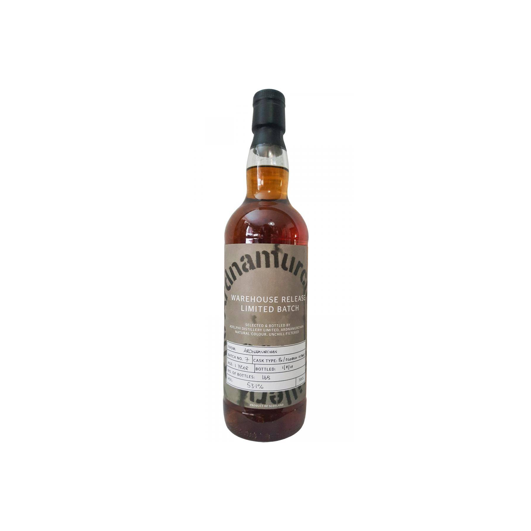 Ardnamurchan 1 Years Spirit Whisky