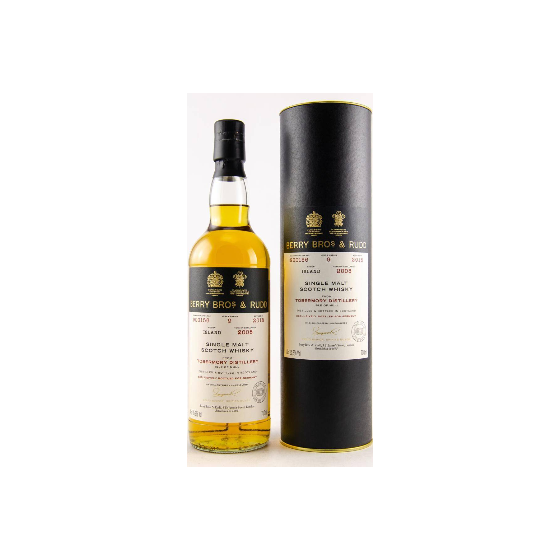 Tobermory 2008 9 Years Single Malt Whisky 2