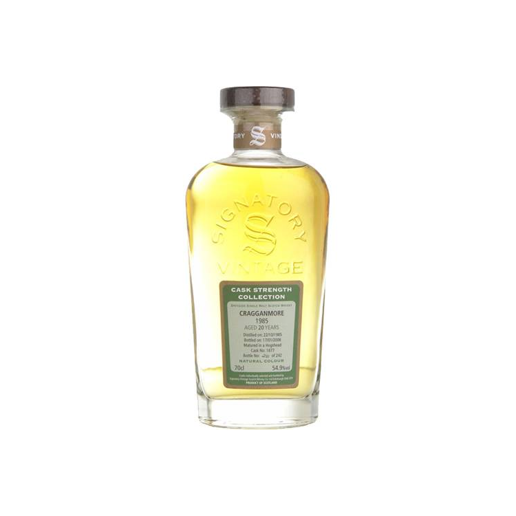Cragganmore Cask Strength Collection 1985 20 Years Single Malt Whisky