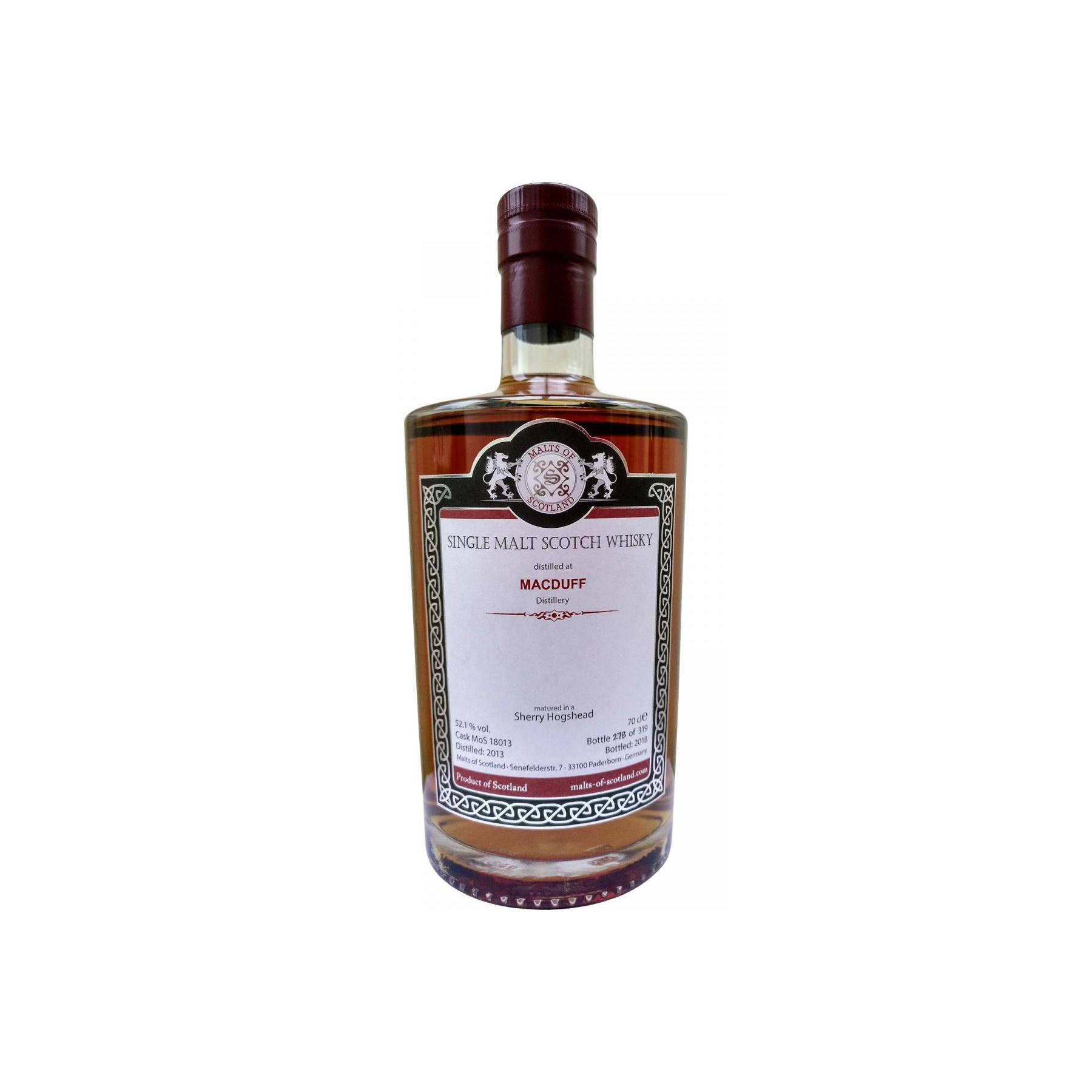 Macduff 2013 5 Years Single Malt Whisky