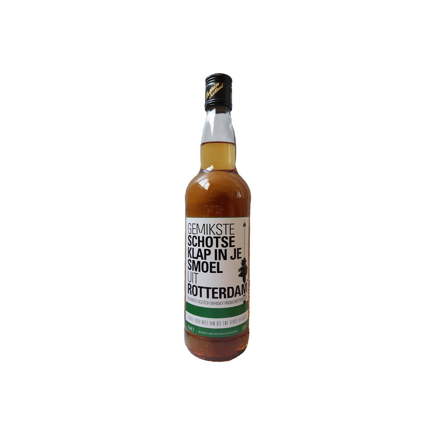 Gemikste Schotse klap in je smoel uit Rotterdam Blended Scotch Whisky from Rotterdam