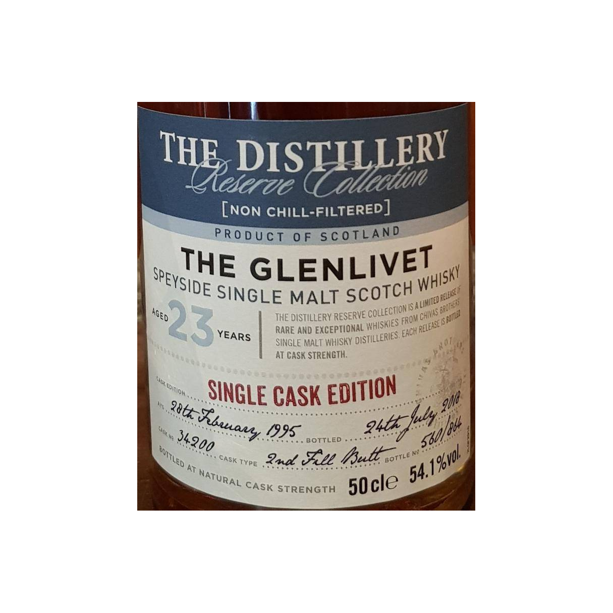 The Glenlivet 1995 23 Years Single Malt Whisky 2
