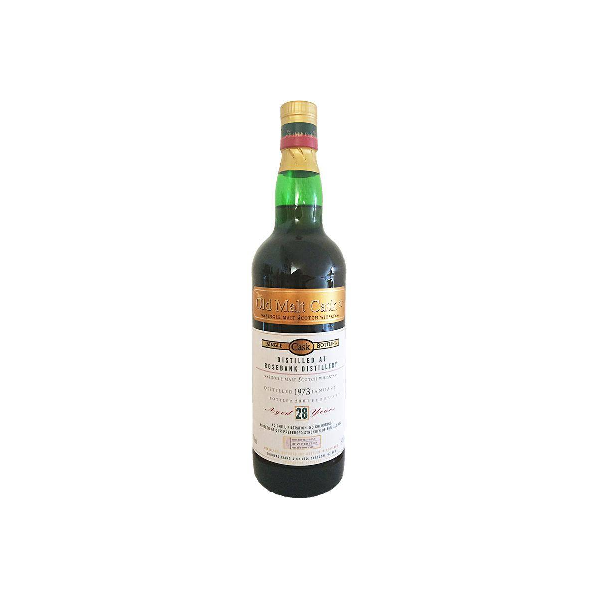 Rosebank Old Malt Cask 1973 28 Years Single Malt Whisky