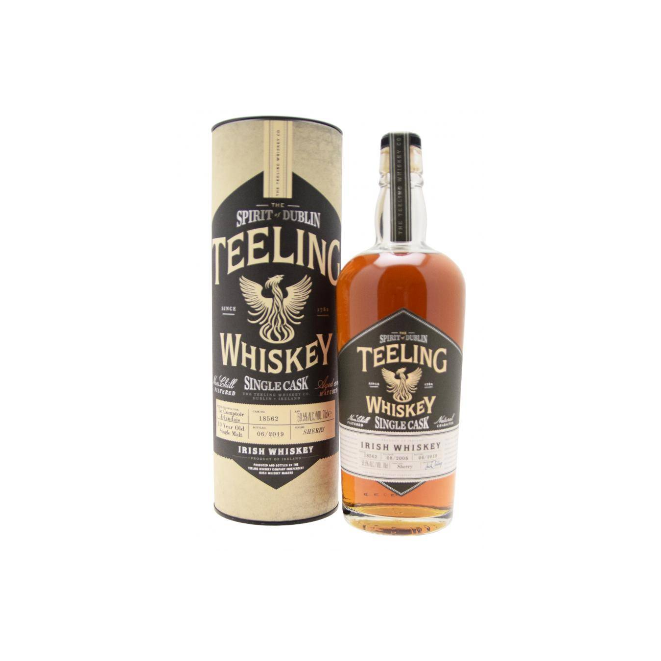 Teeling Single Cask 2008 10 Years Single Malt Whisky 2