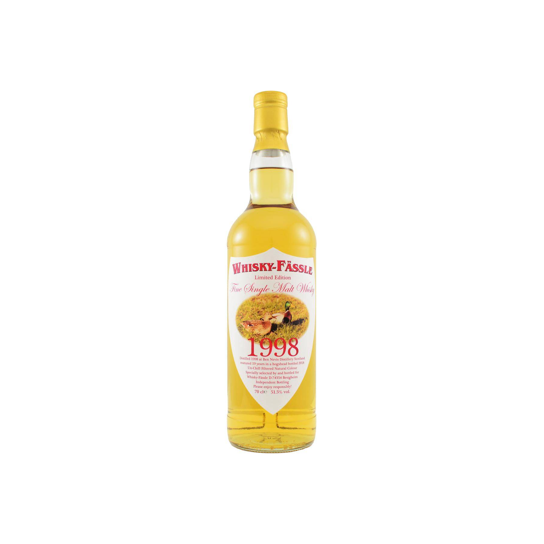 Ben Nevis Limited Edition 1998 19 Years Single Malt Whisky