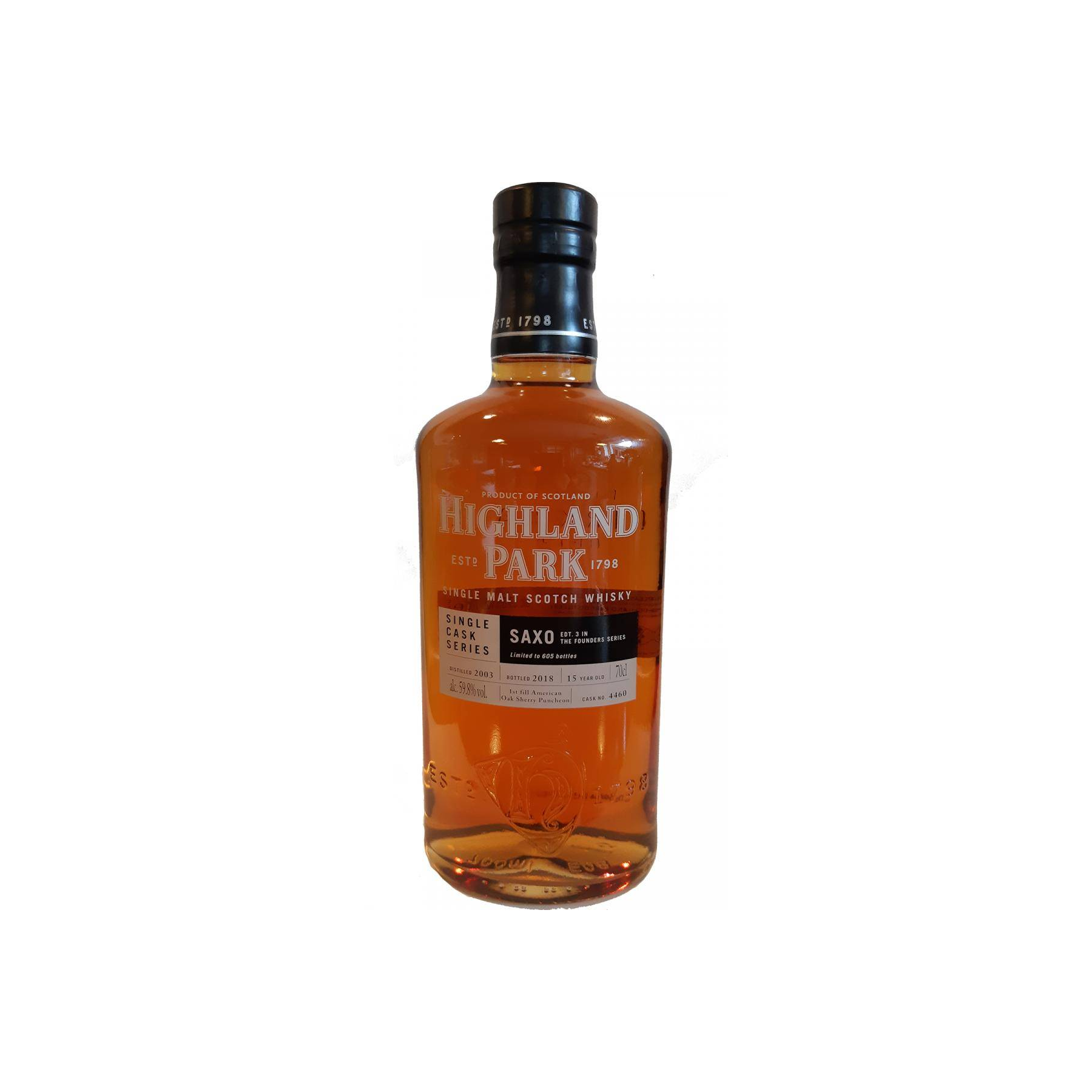 Highland Park Single Cask 2003 15 Years Single Malt Whisky