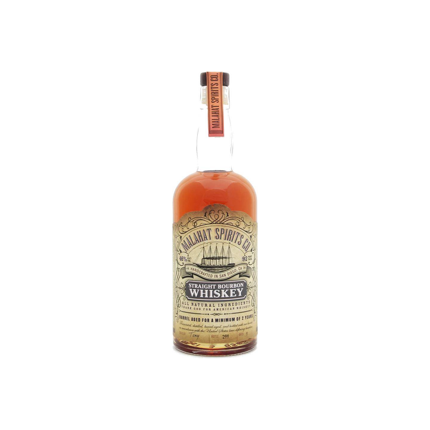 Malahat Spirits Co. Straight Bourbon Whiskey