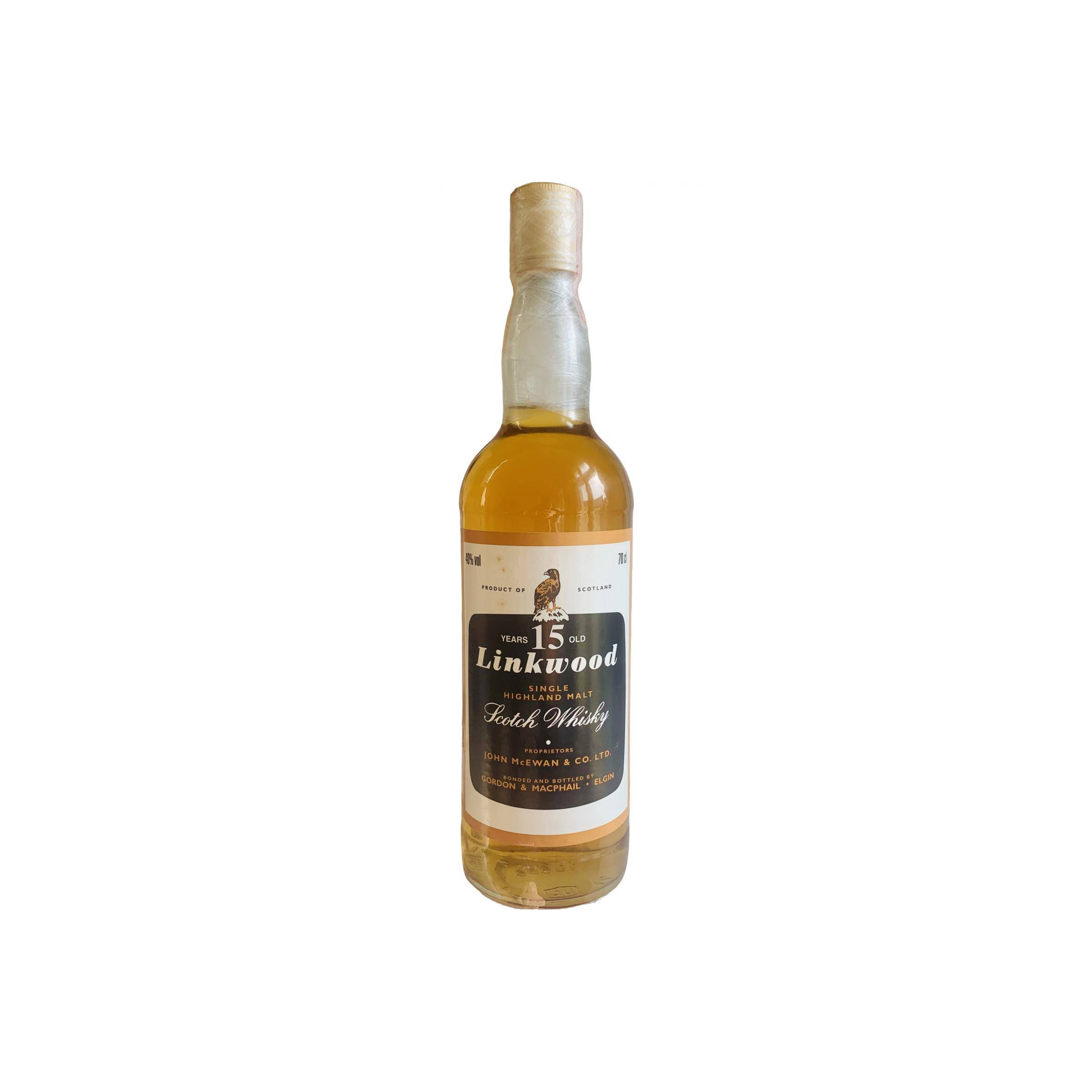 Linkwood Licensed Bottling 15 Years Single Malt Whisky