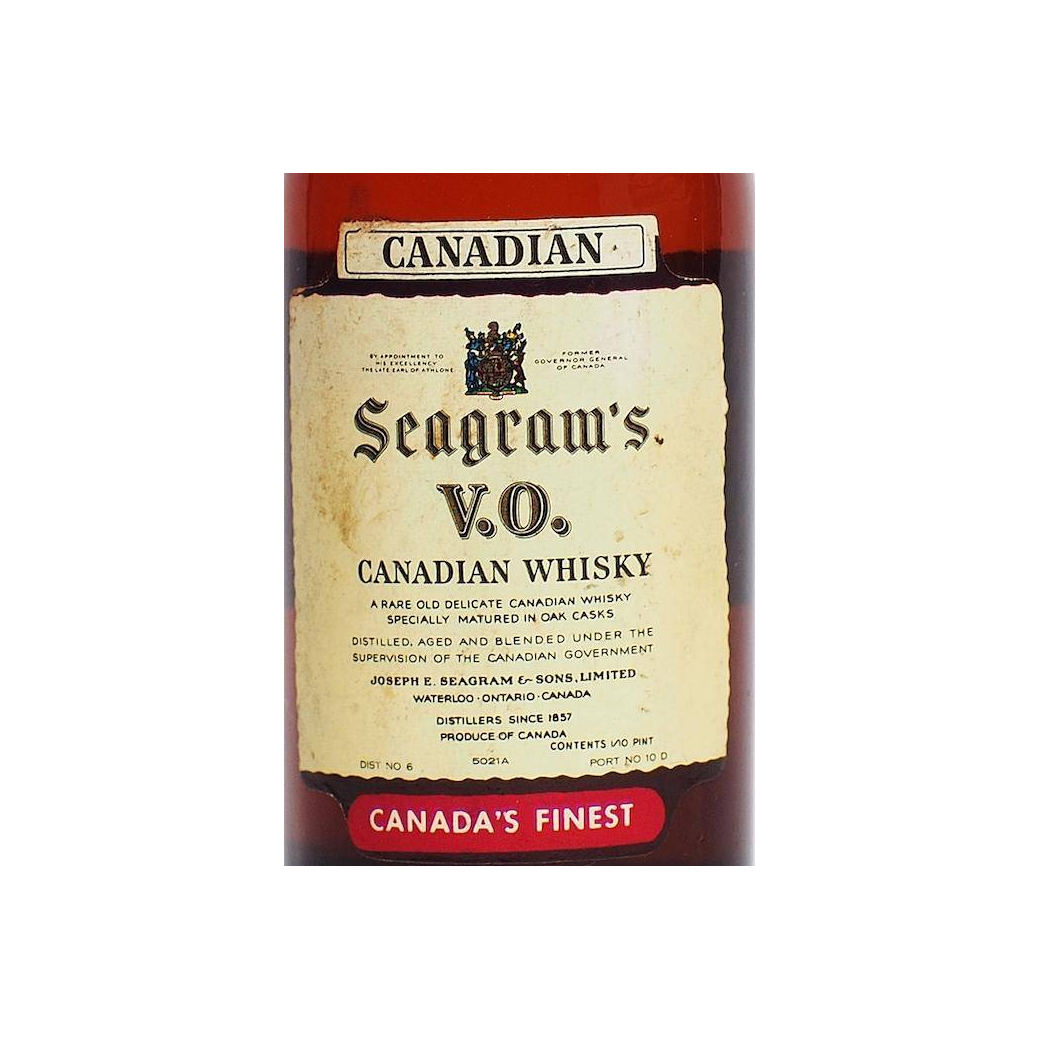 Seagram's V.O. Canadian Whisky 3