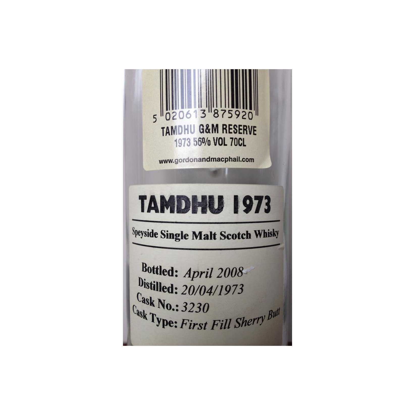 Tamdhu Reserve 1973 34 Years Single Malt Whisky 2