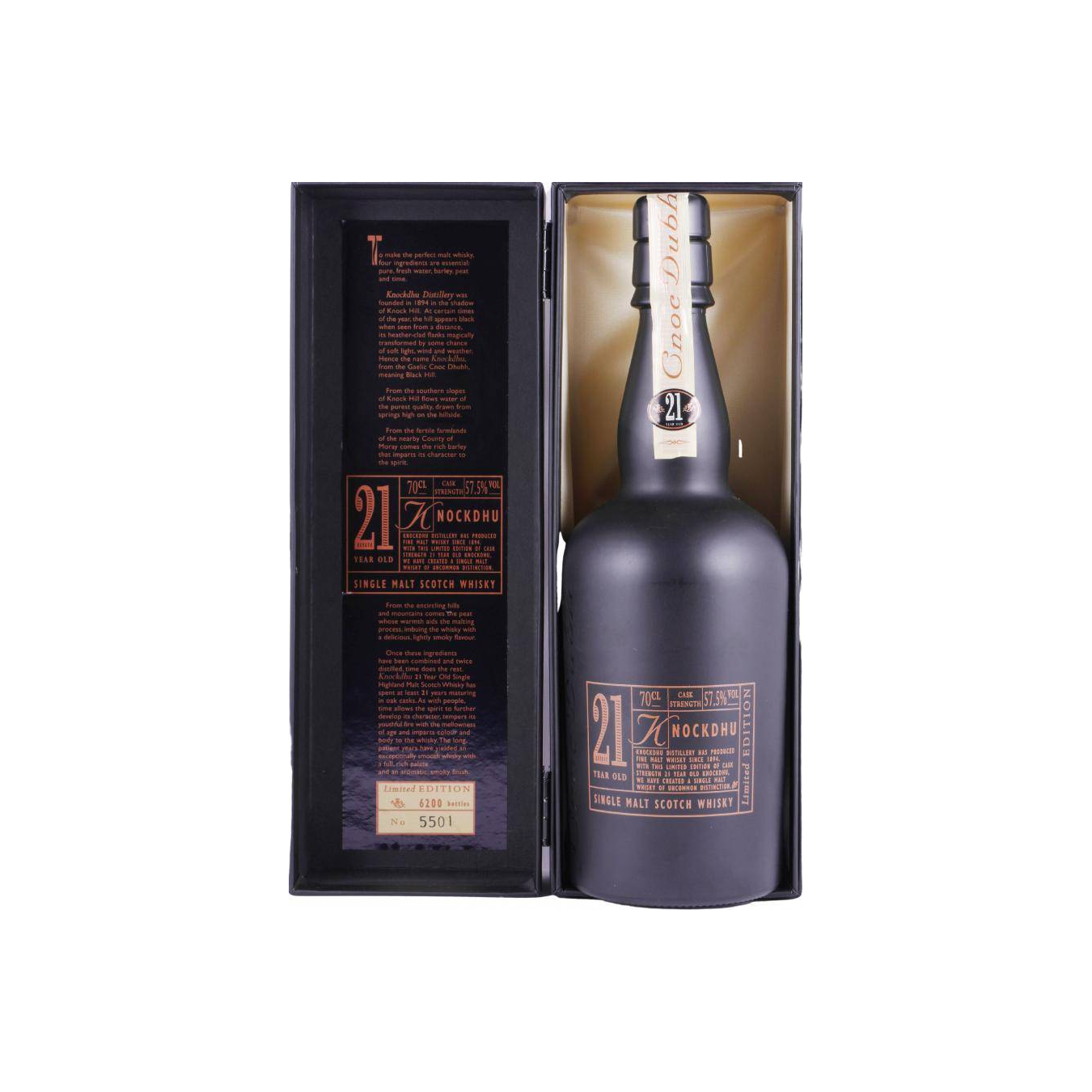 The Knockdhu Limited Edition 21 Years Single Malt Whisky 3
